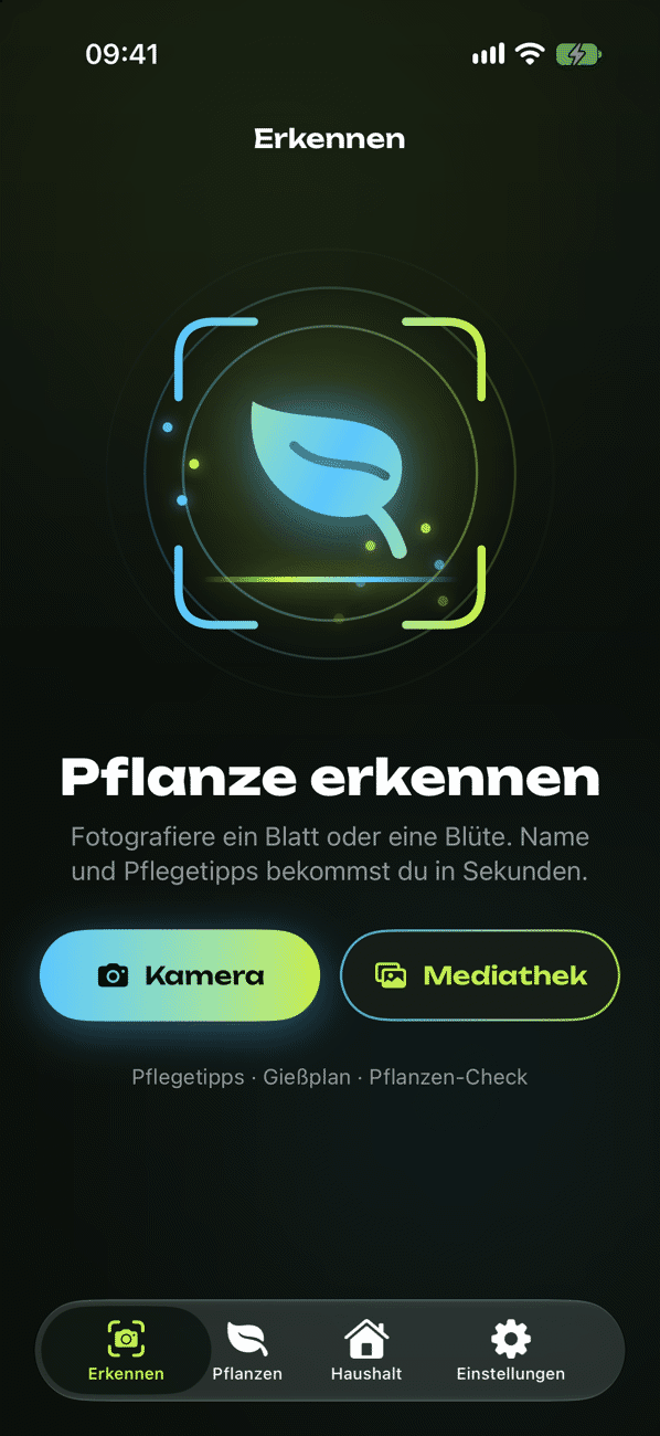 Pflanze per Foto erkennen